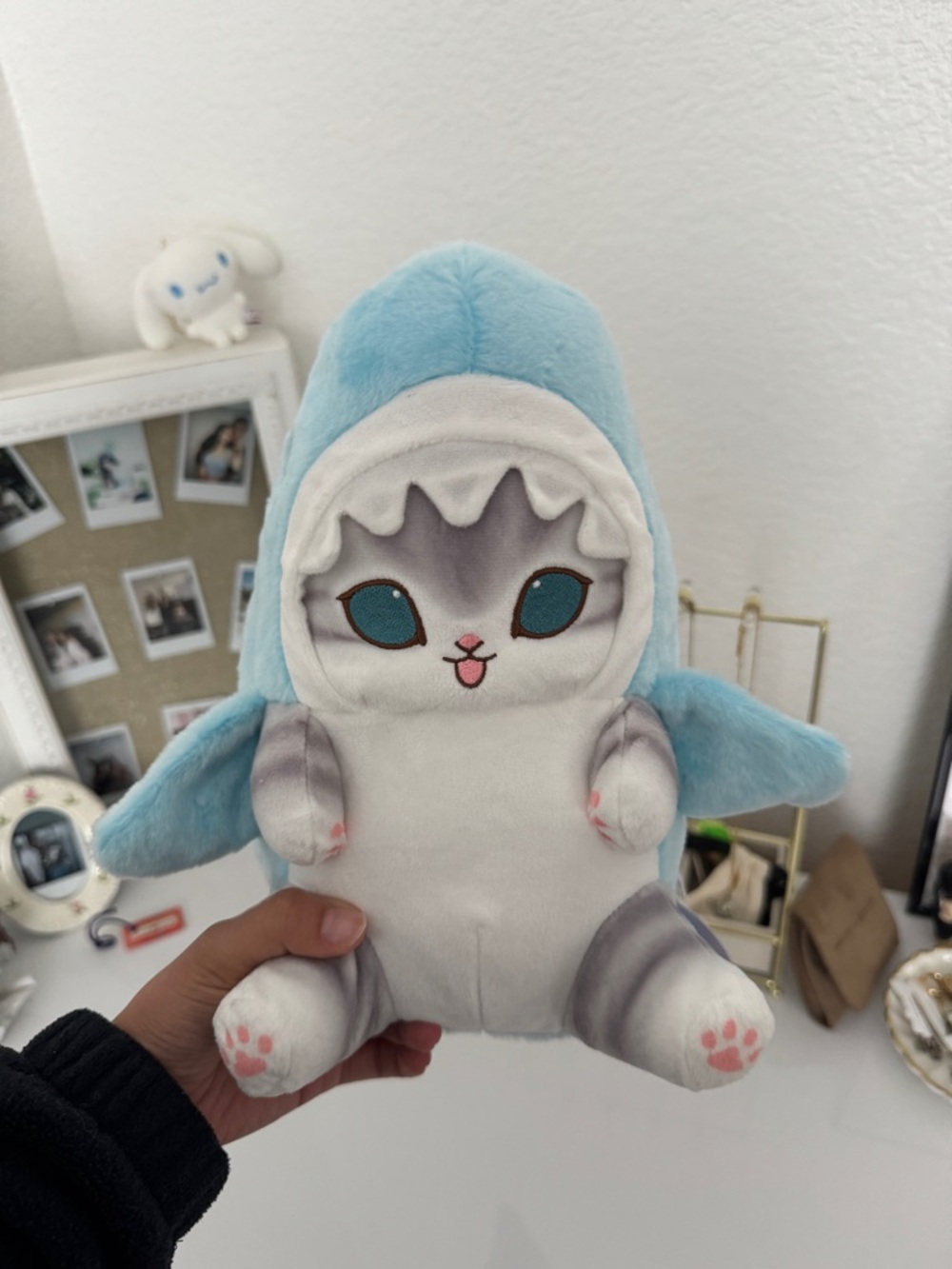 Authentic Big Mofusand Shark Plush